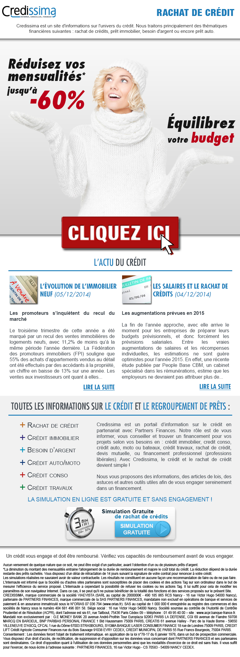 Newsletter Credissima