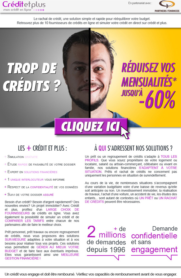 Newsletter Credit et Plus