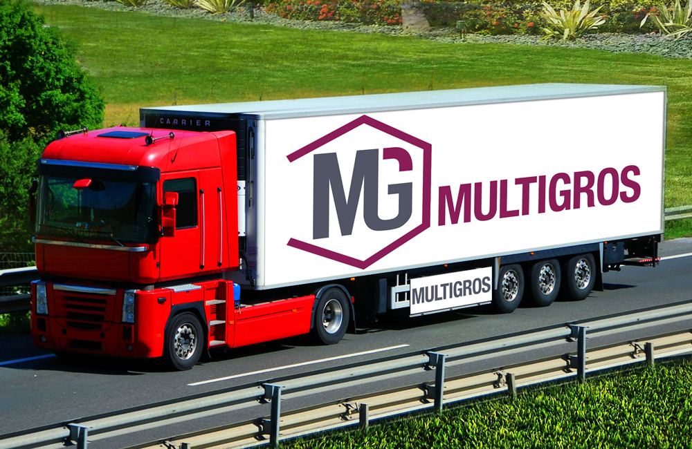 Flocage camion Multigros