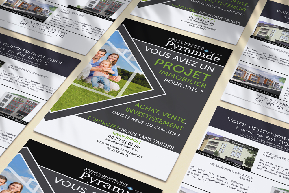 Flyer Pyramide