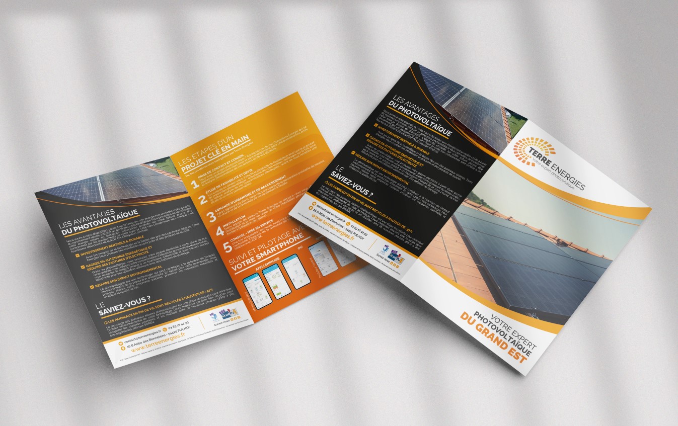 Plaquette Terre Energies