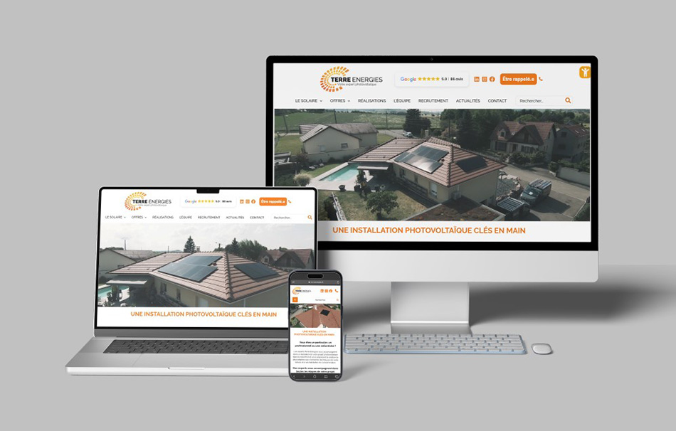 Site Internet Terre Energies